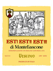 Vescovo secco - Est! Est!! Est!!! D.O.C.